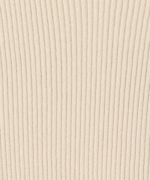 タンクトップ ノースリーブ ESTNATION / バックツイスト ニットタンクトップ レディースの画像