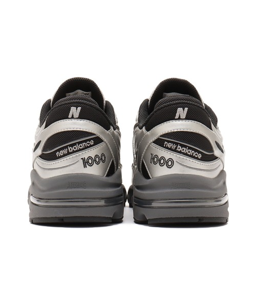 「New Balance」 ローカットスニーカー 23.5cm シルバー メンズ_6