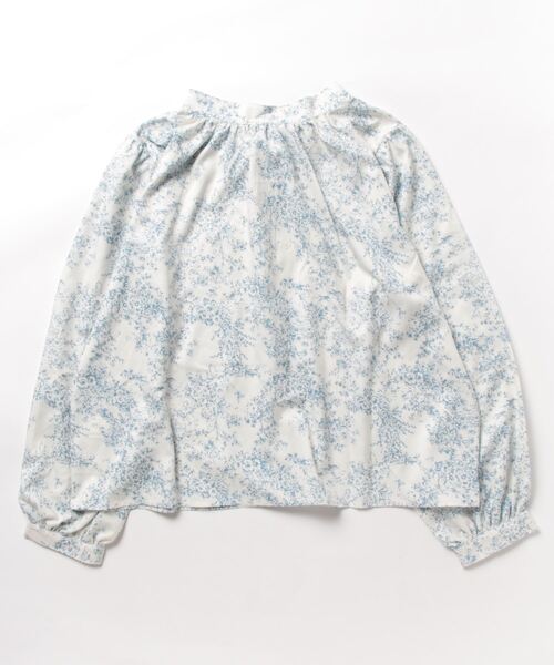 「e-zakkamania stores」 長袖ブラウス M ライトブルー レディース_画像5