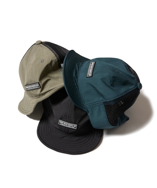 「VIRGOwearworks」 メッシュキャップ FREE ブラック メンズ_画像2