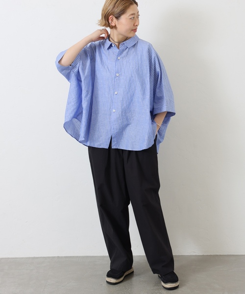 「JOURNAL STANDARD LUXE」 イージーパンツ FREE ブラック レディース_画像5