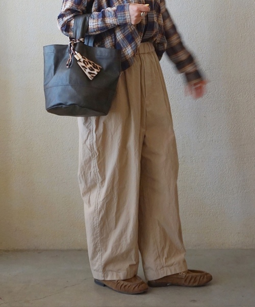 「JOURNAL STANDARD LUXE」 イージーパンツ FREE ブラック レディース_画像8