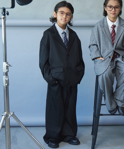 「PAIRMANON STREET」 「KIDS」セットアップ 120 ブラック キッズ | PAIRMANON STREET
