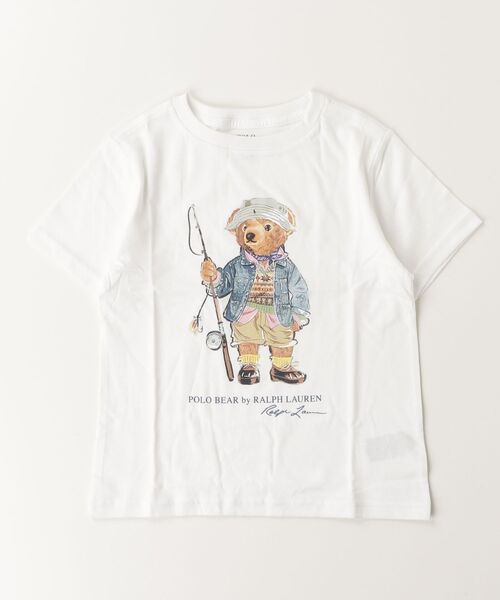 tシャツ Polo ベア コットン ジャージー Tシャツ キッズ 子供服 男の子の画像