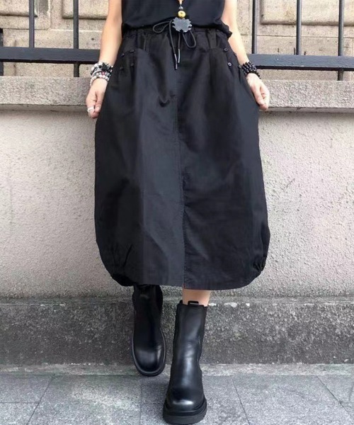 「SallyLunn」 スカート X-LARGE ネイビー レディース_画像2
