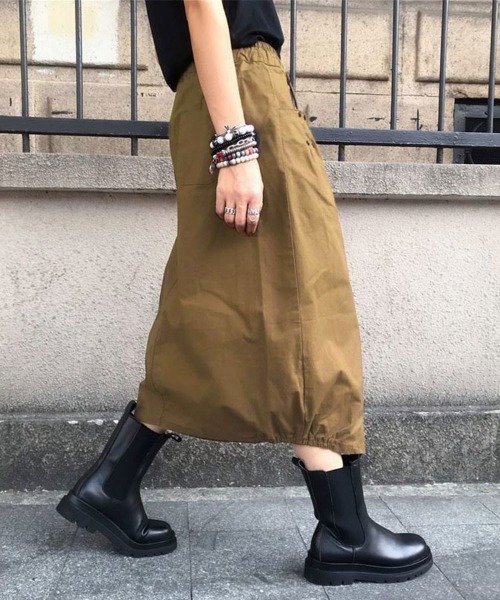 「SallyLunn」 スカート X-LARGE ネイビー レディース_画像9
