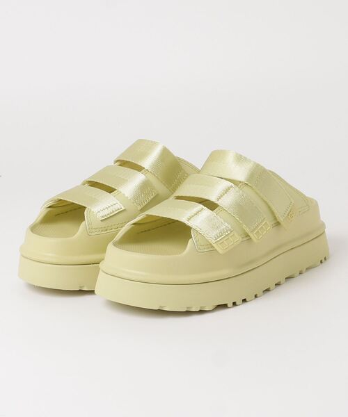 新品　UGG アグ　サボ・厚底クロッグサンダルライムイエロー 24㎝ UGG Australia（アグオーストラリア） 「UGG」 フラットサンダル 5