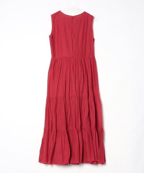「URBAN RESEARCH Sonny Label」 ノースリーブワンピース FREE レッド レディース_画像2