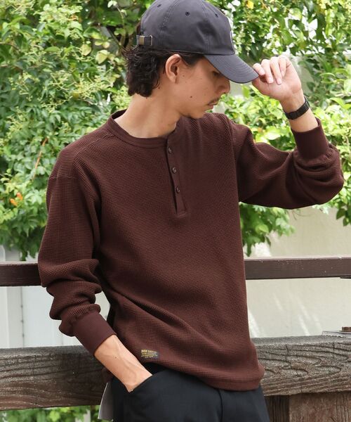 BEN DAVIS（ベンデイビス） ヘンリーネック tシャツ 「BEN DAVIS