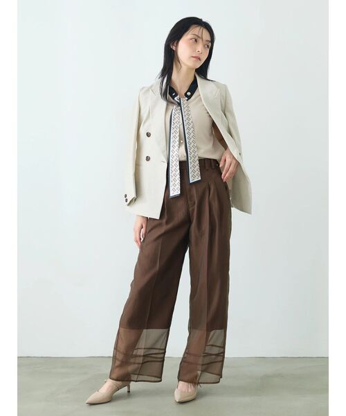 「TONAL」 パンツ MEDIUM ブラック レディース_画像2