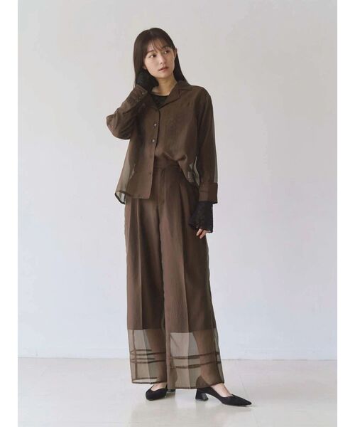 「TONAL」 パンツ MEDIUM ブラック レディース_画像3