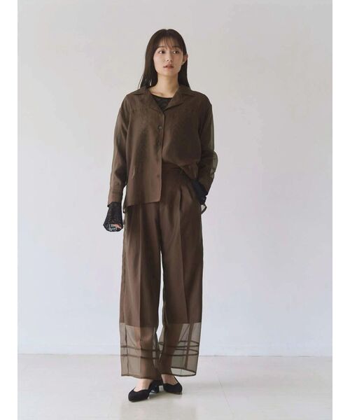 「TONAL」 パンツ MEDIUM ブラック レディース_画像4