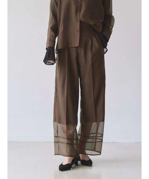 「TONAL」 パンツ MEDIUM ブラック レディース_画像5