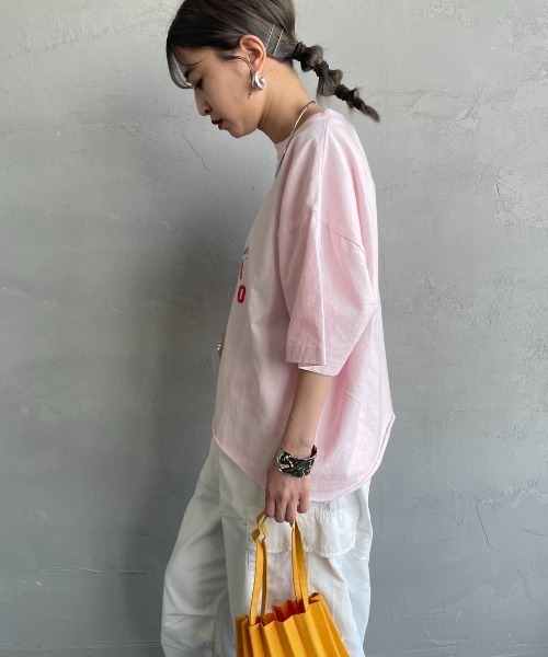 「FUNG」 半袖Tシャツ M ピンク レディース_画像3
