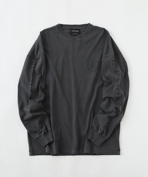 tシャツ ED HARDY ピグメント加工 クロスモチーフ柄長袖Tシャツ メンズ レディース | Ed Hardy | 14