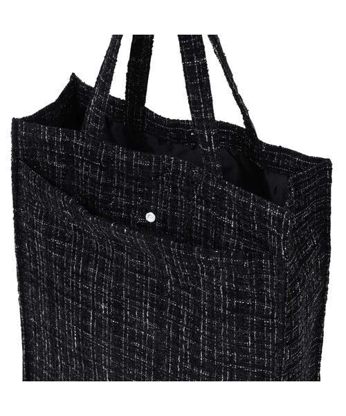 Francfranc（フランフラン） トートバッグ ロゴトート ツイード M