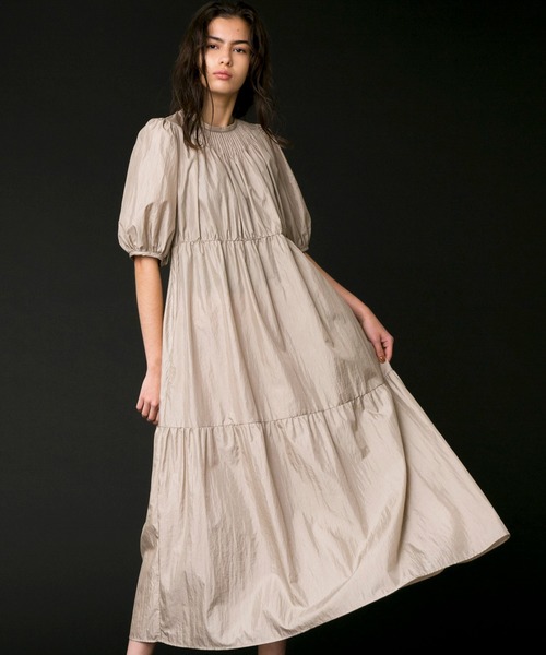 売れ筋 ワンピース Gisele 9月号掲載 パフスリーブワンピース Maison Special メゾンスペシャル 海外最新 Www Doctor Plan Com