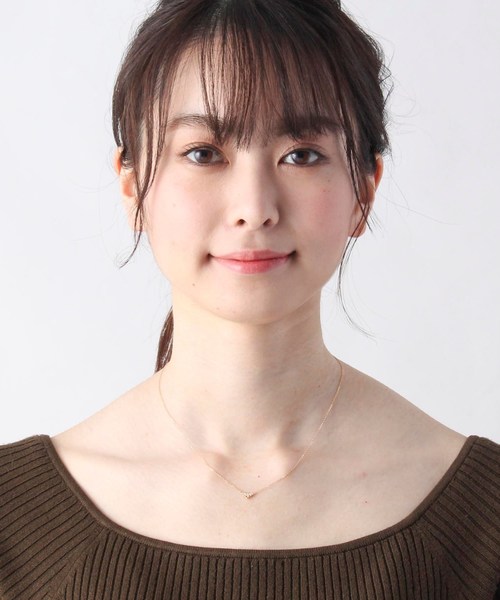 COCOSHNIK K10 ネックレス K10オーバーハンドノット ネックレス（ネックレス） | COCOSHNIK