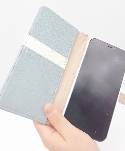 Lace Ladies（レースレディース） スマホケース 手帳型 パステルカラー