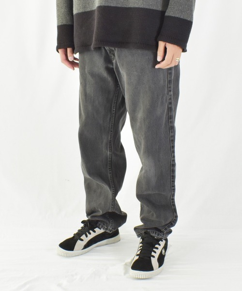 テージ パンツ デニム ジーンズ Levi's/リーバイス '550' ブラックデニムパンツ ZOZOTOWN PayPayモール店 - 通販 - PayPayモール けたサイズ