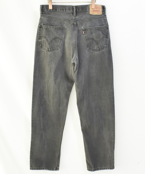 テージ パンツ デニム ジーンズ Levi's/リーバイス '550' ブラックデニムパンツ ZOZOTOWN PayPayモール店 - 通販 - PayPayモール けたサイズ