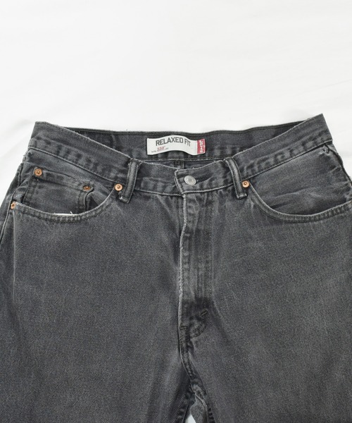 テージ パンツ デニム ジーンズ Levi's/リーバイス '550' ブラックデニムパンツ ZOZOTOWN PayPayモール店 - 通販 - PayPayモール けたサイズ