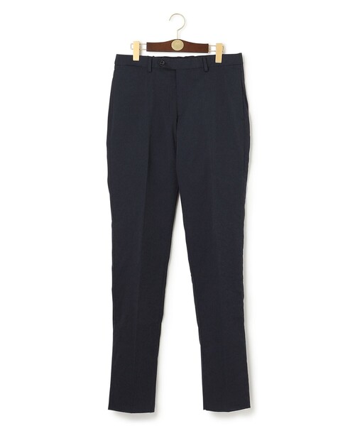 ストレッチナイロン スラックス「M：ブラック」 MUTA⁄FRAME ストレッチ