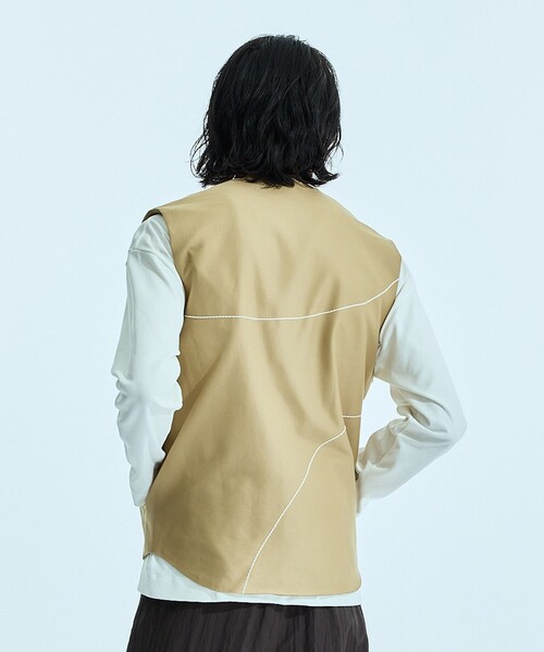 UNITED TOKYO（ユナイテッドトウキョウ） ベスト ジレ ラウンド