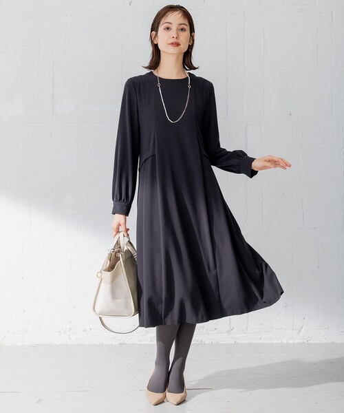 DT♪ 1AMAL ロングジョーゼットドレス ワンピース 関税込 お呼ばれドレス】ジョーゼット オケージョンワンピース（マキシ