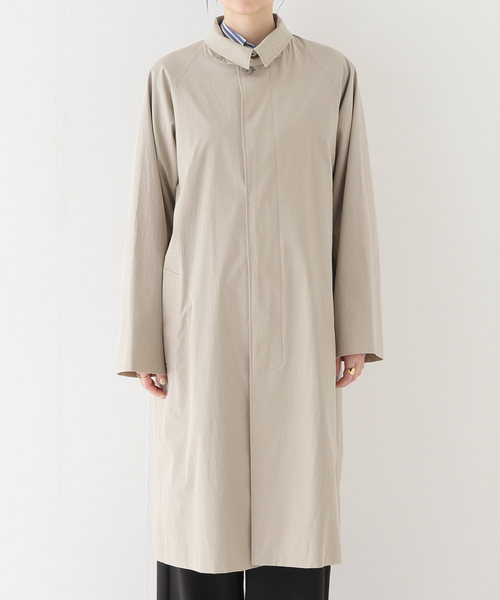 ATON BALMACAAN COAT ステンカラーコート ATON】 BALMACAAN COAT（ステンカラーコート）｜ATON（エイトン