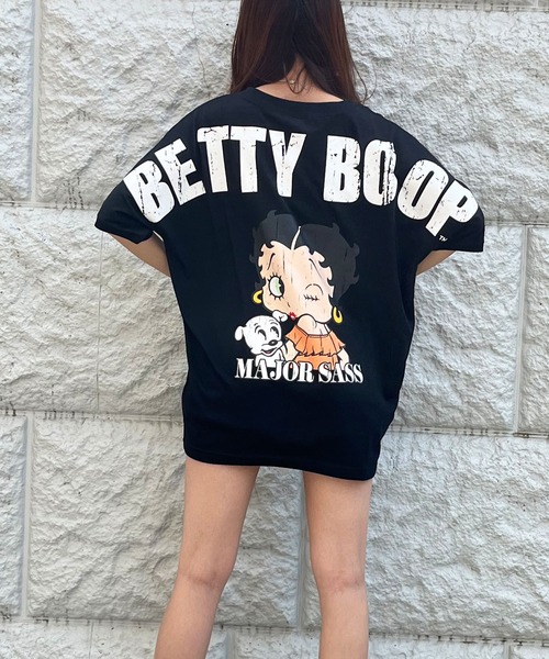 GLAMOROUS JANE tシャツ Tシャツ BIGプリントBETTYBOOPTシャツ 