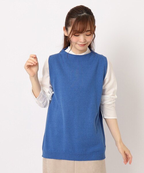 F921 美品 M セオリー 24AW カシミヤ混 フード ベスト レディース