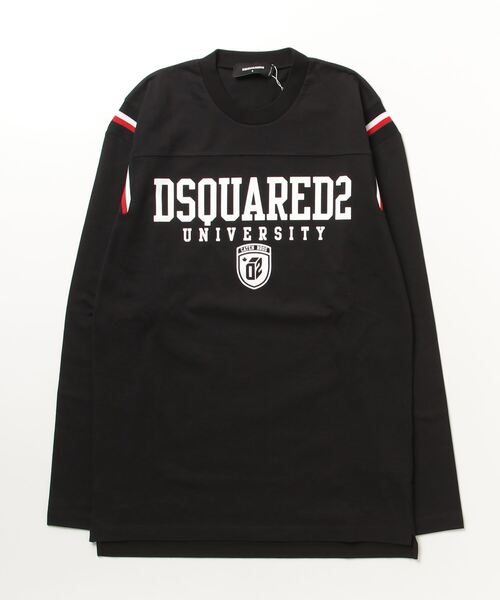 DSQUARED2 Tシャツ Dsquared2 - Black T-shirt with minilogo 