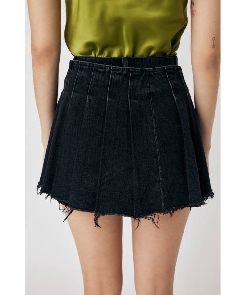MOUSSY ジーンズ デニム デニムパンツ PLEATS LAYERED ショーツ