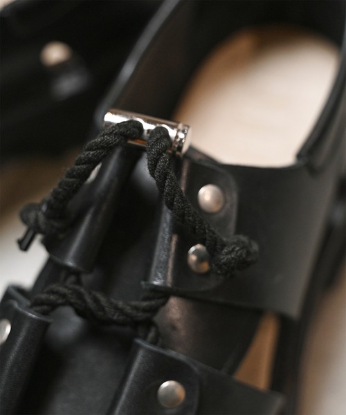 国内発*LRL Everley カーフスキン グラディエーター サンダル EARLE サンダル アール / Gladiator shoes グラディエーター