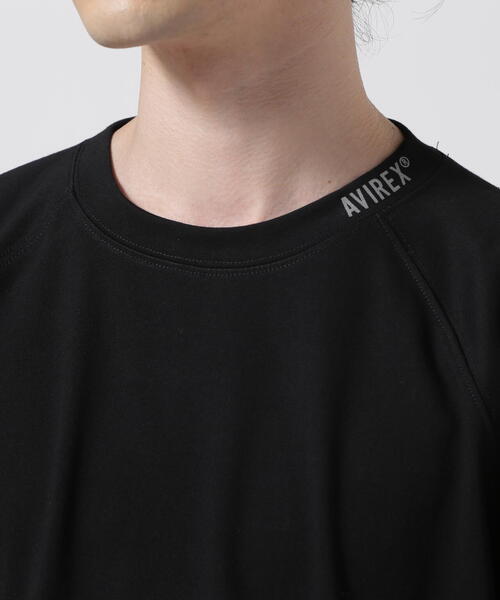 ■AVIREX■大人気 ミルガーメンツ 7分袖Tシャツ 国内発 すぐ届く 直営店限定》MIL. GARMENTS 3/4 T-SHIRT / ミルガーメンツ 7分袖
