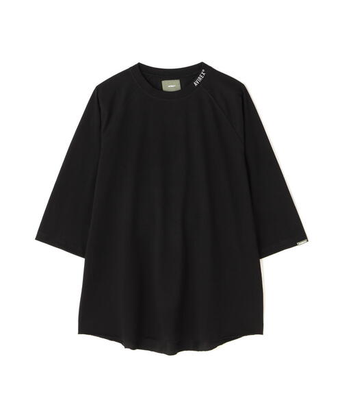 ■AVIREX■大人気 ミルガーメンツ 7分袖Tシャツ 国内発 すぐ届く 直営店限定》MIL. GARMENTS 3/4 T-SHIRT / ミルガーメンツ 7分袖