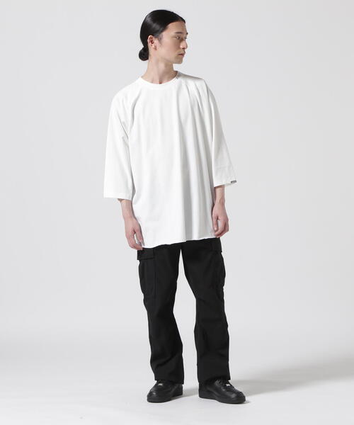 限定■AVIREX■人気 MIL. GARMENTS T-SHIRT 3色 国内発 すぐ届く AVIREX tシャツ 「直営店限定」MIL. GARMENTS 3/4 T-SHIRT