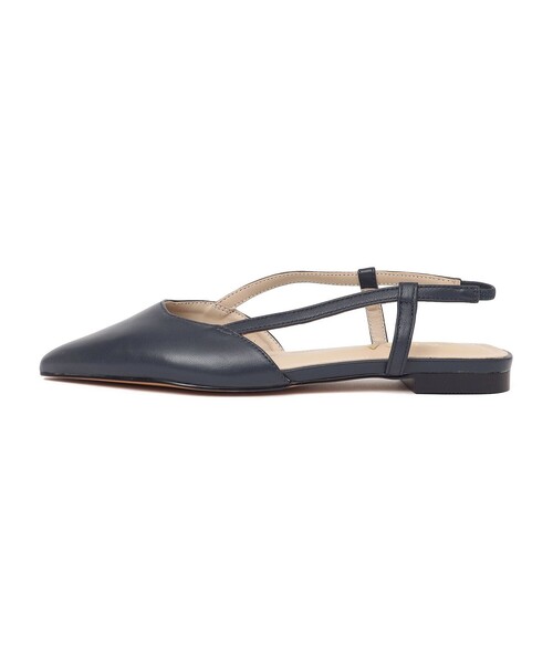 プラダ　スリングバック　パンプス　37 Prada レザーパンプス | ブラック | FARFETCH JP
