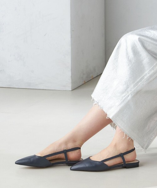 SHIPS｜FAEDA:スリング バック フラット シューズ ◇ | Rakuten