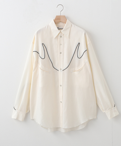 DAIRIKU J.Fox Western Over Shirt 長袖シャツ DAIRIKU（ダイリク） シャツ 「DAIRIKU / ダイリク」J.Fox Western