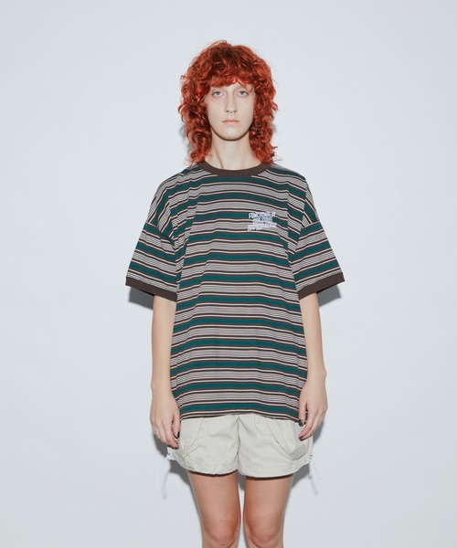 トップス Border Ringer Tee Border Ringer Tee（Tシャツ/カットソー）｜TODAYFUL（トゥデイ