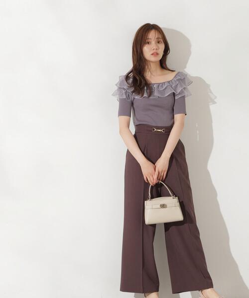 最終値下げ❗️☆１度着用☆joie  de  vivre サスペンダーワイドパンツ cussil/クシル】【11.5oz】ルーズシルエットダブルサスペンダー