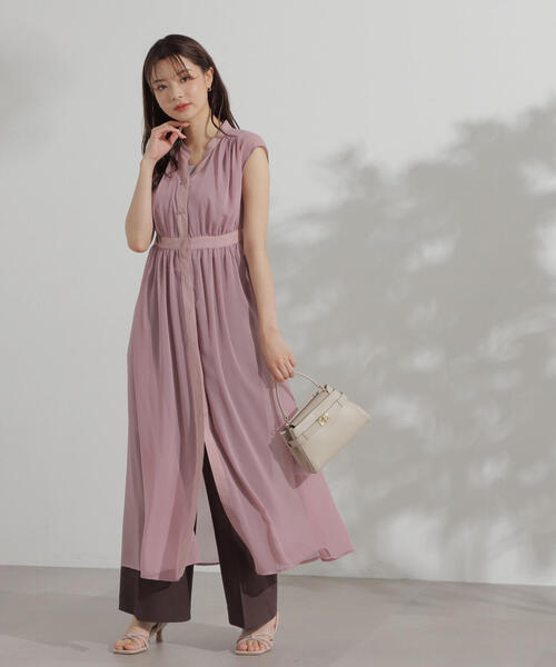 最終値下げ❗️☆１度着用☆joie  de  vivre サスペンダーワイドパンツ SENSE OF PLACE(センス オブ プレイス)の「サスペンダーツキ