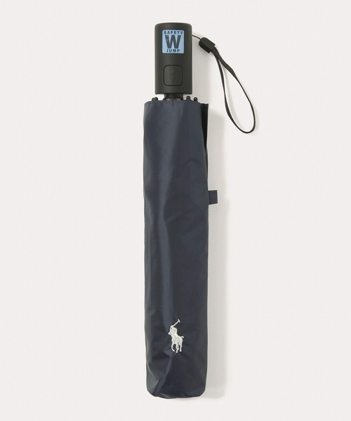 新品 Polo Ralph Lauren 自動開閉 折りたたみ 晴雨兼用傘 POLO RALPH LAUREN（ポロ・ラルフローレン） 日傘 uvカット 折りたたみ