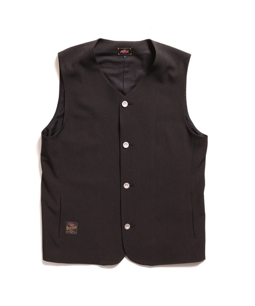 ROTAR ベスト ジレ 4WAY Twill Vest メンズ : ZOZOTOWN Yahoo!店 