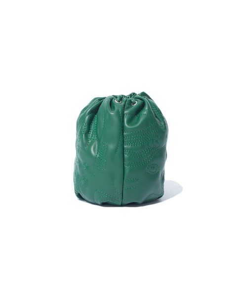特売 F/CE. ウエストポーチ TECH LEATHER CONTOUR DRAWSTRING バッグ