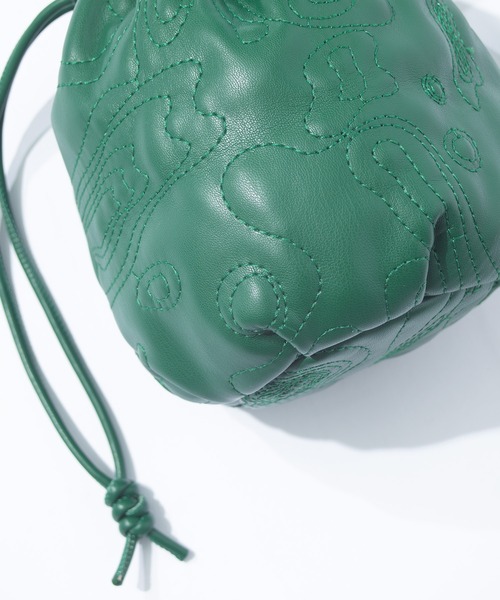 F/CE. ウエストポーチ TECH LEATHER CONTOUR DRAWSTRING