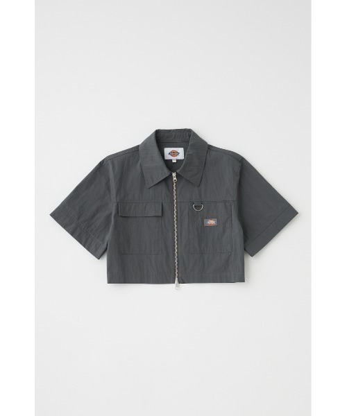 ブラウス シャツ DICKIES（R） ZIP UP WORK シャツ レディース MOUSSY ブラウス シャツ DICKIES（R） ZIP UP WORK レディース