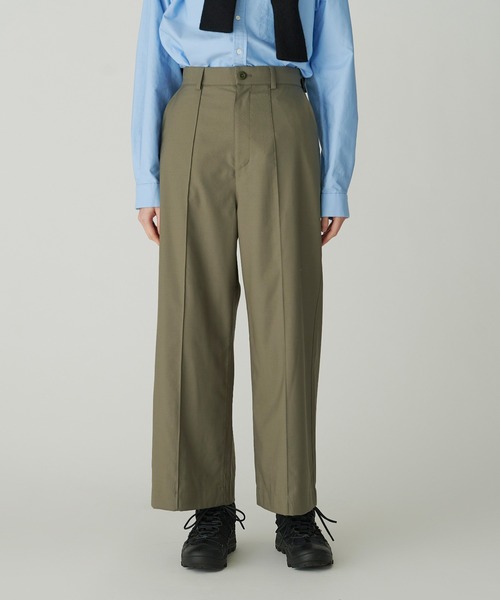  Peak♦ハイブリッド ウール ワイドパンツ snow peak パンツ Hybrid Wool Wide Pants レディース